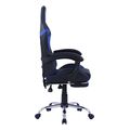 polythrona gaming skyler me anaklinomeni plati kai ypopodio hm115708 se xroma mayro mple extra photo 3