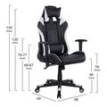 polythrona gaming journey hm114604 se xroma mayro leyko 68x69x130 ek extra photo 1