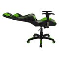 polythrona gaming racing hm105603 mayro prasino pu 67x70x134 ek extra photo 2
