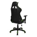 polythrona gaming racing hm105603 mayro prasino pu 67x70x134 ek extra photo 3