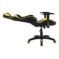 polythrona gaming zayn hm105611 mayro kitrino pu 67x70x134 ek extra photo 2