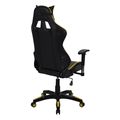 polythrona gaming zayn hm105611 mayro kitrino pu 67x70x134 ek extra photo 3