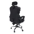karekla grafeioy octavius hm1202 mayro pvc nylon metalxromio basi 52x55x128yek extra photo 3