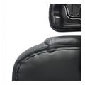 karekla grafeioy octavius hm1202 mayro pvc nylon metalxromio basi 52x55x128yek extra photo 5