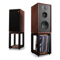 wharfedale linton mahogany red ixeia me baseis zeygos extra photo 1