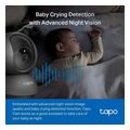 tp link tapo c201 pan tilt home security wi fi camera extra photo 4