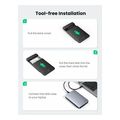 enclosure hdd ssd ugreen cm300 for sata 25 usb 31 grey extra photo 5