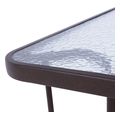 trapezi adam hm502002 metalliko kafe me gyalini epifaneia 110x60x71yek extra photo 4