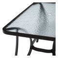 trapezi bravo metalliko kafe gyalepifaneia me trypa omprelas 120x70x72yekhm502112 extra photo 4
