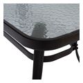 trapezi bravo metalliko kafe gyalepifaneia me trypa omprelas 120x70x72yekhm502112 extra photo 8