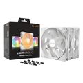 be quiet light wings lx 140mm pwm triple pack white extra photo 1