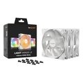 be quiet light wings lx 120mm pwm triple pack white extra photo 1