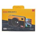 kodak mini shot 2 retro instant camera photo printer 53 x 86 cm ios android bt 8 sheets extra photo 1