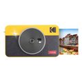kodak mini shot 2 retro instant camera photo printer 53 x 86 cm ios android bt 8 sheets extra photo 2