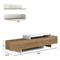 syntheto tileorasis eduardo hm890911 melamini se fysiko leyko 180x295x45yek extra photo 1