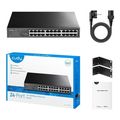 cudy 24 port 10 100 mbps metal switch extra photo 2