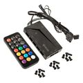 kolink umbra x 120mm argb high performance pwm fan triple pack black extra photo 1