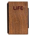 life noble sapele thermometro ygrometro me roloi kai xypnitiri 221 0455 extra photo 2
