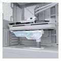 asus rog herculx graphics card holder universal graphic card holder white extra photo 3