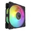 asus tuf gaming tr120 argb reverse fan 12cm black extra photo 1