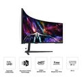othoni samsungodyssey ls57cg952nuxen57 ultrawide va 8k 7680x2160 240hz black extra photo 3