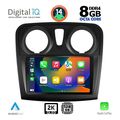 digital iq bxf 11108 cpaa 9inc multimedia tablet for dacia logan  sandero mod 2012 2019 extra photo 1