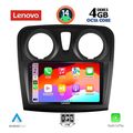 digital iq ssv 8108 cpa 9inc multimedia tablet for dacia logan  sandero mod 2012 2019 extra photo 1