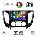 digital iq bxf 11437 cpaa a c 9inc multimedia tablet for mitsubishi l200 mod 2015gt me a c extra photo 1