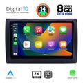 digital iq bxf 11145 cpaa 9inc multimedia tablet for fiat stilo mod 2001 2007 extra photo 1
