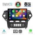 digital iq bxf 11163 cpaa clima 10inc multimedia tablet for ford mondeo mod 2011 2013 extra photo 1