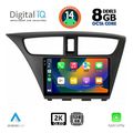 digital iq bxf 11190 cpaa 9inc multimedia tablet for honda civic mod 2012 2016 extra photo 1