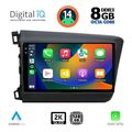 digital iq bxf 111904d cpaa 9inc multimedia tablet for honda civic 4doors mod 2012 2016 extra photo 1