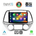 digital iq bxf 11227 cpaa clima 9inc multimedia tablet for hyundai i20 mod 2008 2012 extra photo 1