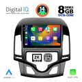 digital iq bxf 11231 cpaa clima 9inc multimedia tablet for hyundai i30 mod 2007 2012 extra photo 1