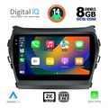 digital iq bxf 11238 cpaa 9inc multimedia tablet for hyundai ix45 mod 2013 2017 extra photo 1