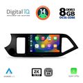 digital iq bxf 11308 cpaa 9inc multimedia tablet for kia picanto mod 2011 2017 extra photo 1