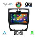digital iq bxf 11402 cpaa 9inc multimedia tablet for mercedes c w203 mod 1999 2004 extra photo 1
