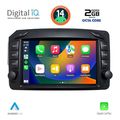 digital iq blf 371 cpa 7 deck multimedia system for mercedes c w203 clk w209 mod 1999 2004 extra photo 1