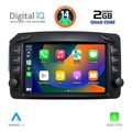 digital iq bld 271 cpa 7 deck multimedia system for mercedes c w203 mod 1999 2004 extra photo 1