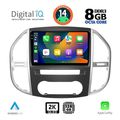digital iq bxf 11429 cpaa 10inc multimedia tablet for mercedes vito  viano w447 mod 2015gt  extra photo 1