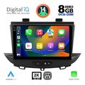 digital iq bxf 11490 cpaa 9inc multimedia tablet for opel crossland  grandland mod 2017gt  extra photo 1