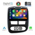 digital iq bxf 11544 cpaa 10inc multimedia tablet for renault clio mod 2012 2015 extra photo 1