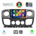 diq bxf 11463 cpaa 10 multimedia tablet for nissan nv400 opel movano renault master mod 2010 20 extra photo 1