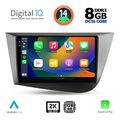 digital iq bxf 11574 cpaa 9inc multimedia tablet for seat leon mod 2005 2012 extra photo 1