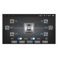 digital iq ssx 9668 cpa 9inc multimedia tablet for subaru legacy  outback mod 2014 2019 extra photo 5