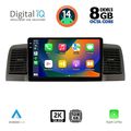 digital iq bxf 11712 cpaa 9inc multimedia tablet for toyota corolla mod 2001 2006 extra photo 1