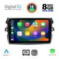 digital iq bxf 11713 cpaa 9inc multimedia tablet for toyota corolla 4d mod 2006 2012 extra photo 1