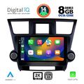 digital iq bxf 11719 cpaa 10inc multimedia tablet for toyota highlander mod 2008 2015 extra photo 1