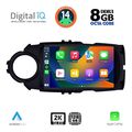 digital iq bxf 11737fl cpaa 9inc multimedia tablet for toyota yaris mod 2015 2020 extra photo 1