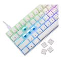 white shark mechanical keyboard blue switch gk 004221 white shinobi 2 w us bluesw extra photo 1